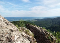 Výhľad zo Sokolej skaly
